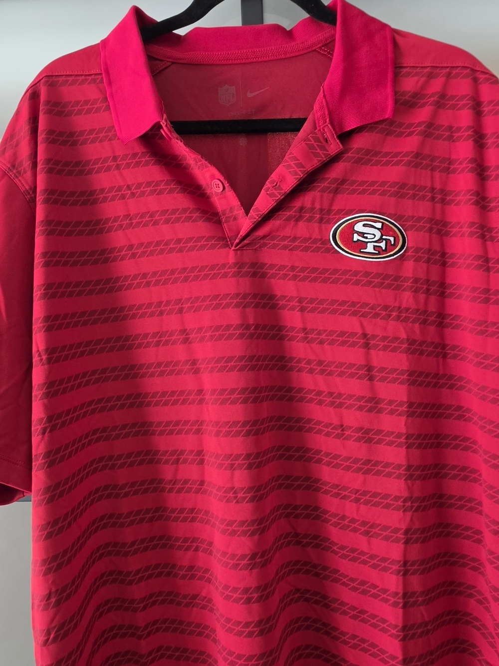 Nike Men's Bright Red San Francisco 49ers Polo Shirt